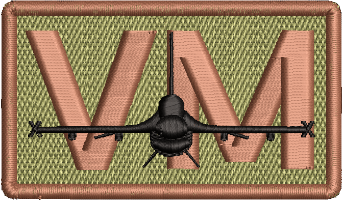 VM Duty Identifier Patch with F-16