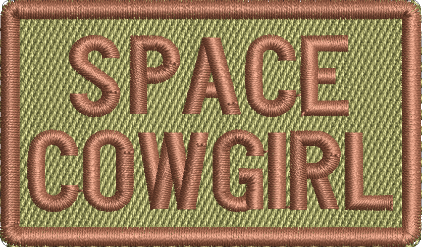 Space Cowgirl - Duty Identifier Patch