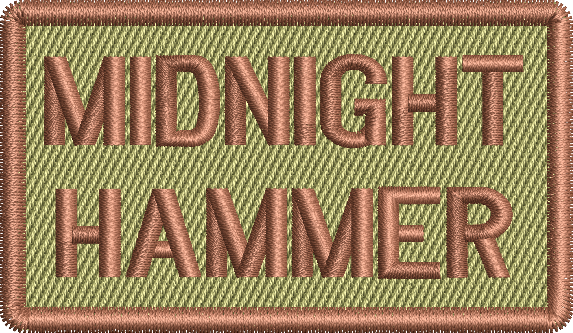 MIDNIGHT HAMMER - Duty Identifier