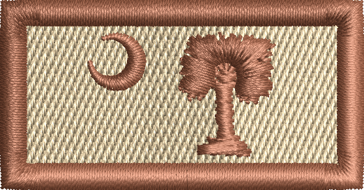 South Carolina State Flag - Pen Tab (DESERT)