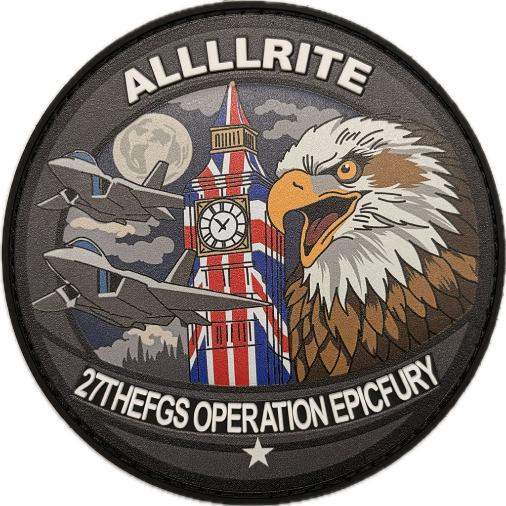 27th EFGS Operation Epic Fury -  PRINTED PVC
