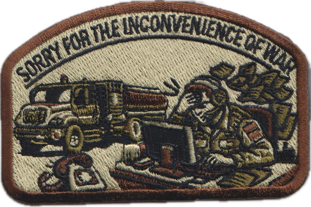 Sorry For the Inconvenience of War