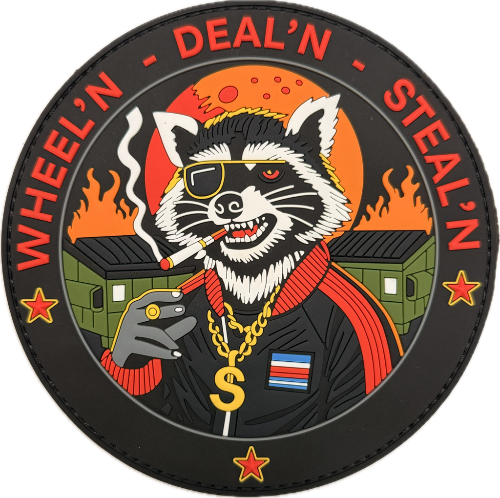 35 IS - WHEEL'N - DEAL'N - STEAL'N PVC