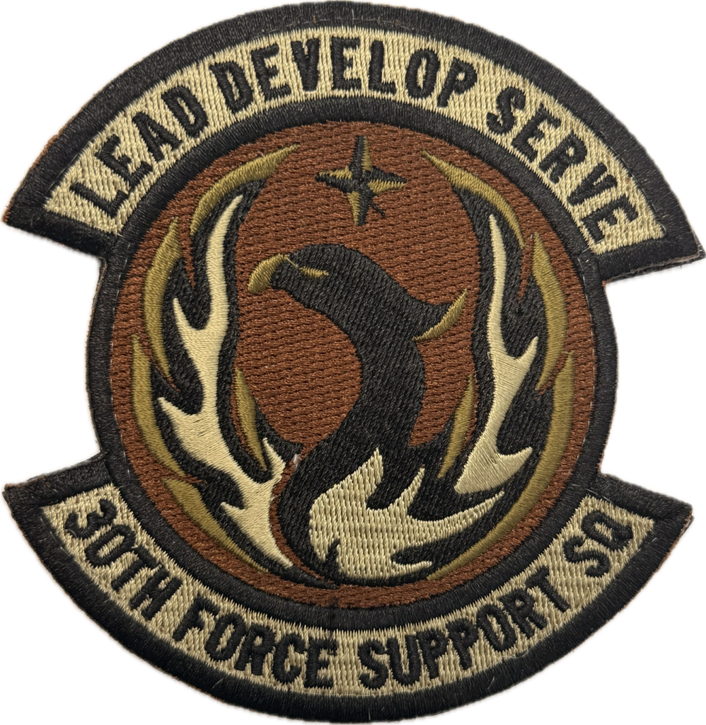 30th Force Support Sq - Lead Develop Serve - OCP (4")
