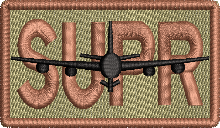 SUPR - Duty Identifier Patch with KC-135