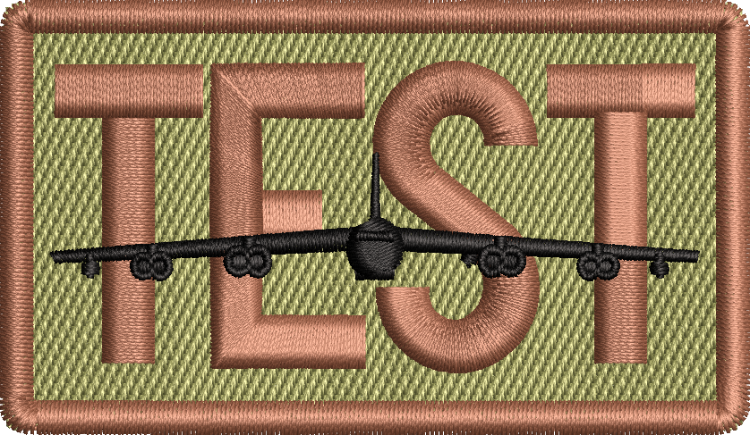 TEST - Duty Identifier Patch with B-52