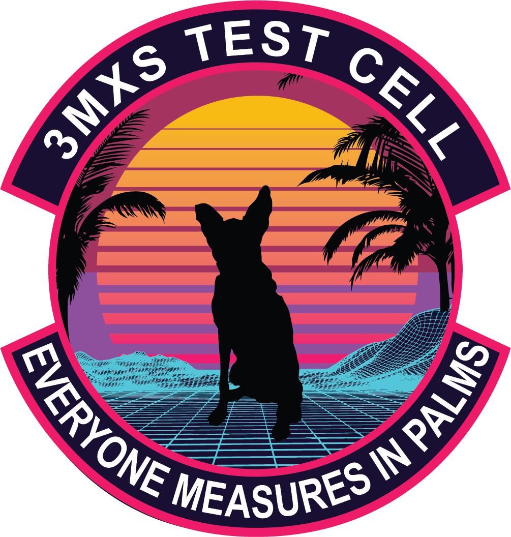 3MXS Test Cell - Everybody Measures In Palms