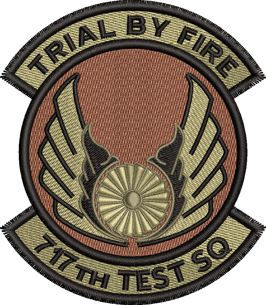 717th Test Squadron - Trial by Fire OCP *RR*