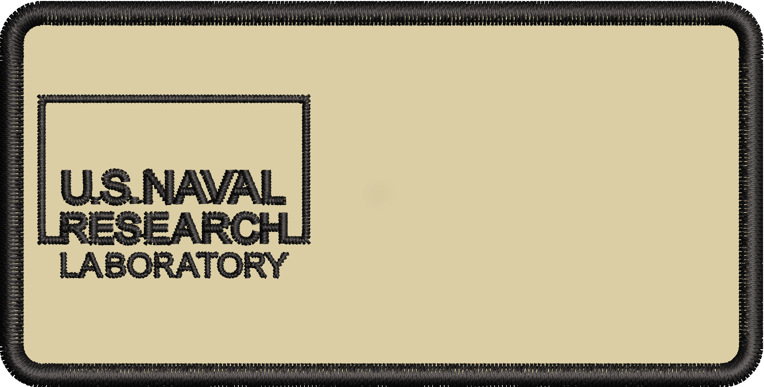 U.S Naval Research Laboratory Name Tag