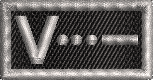 V for Victory - Pen Tab (BLACK)