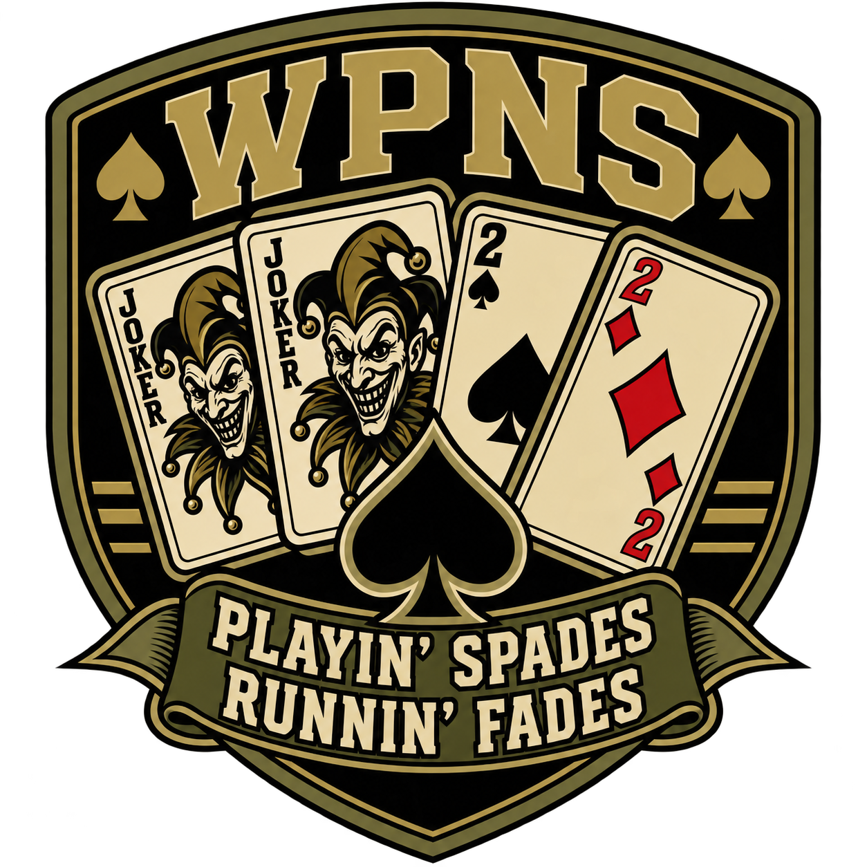WPNS Spades - PVC
