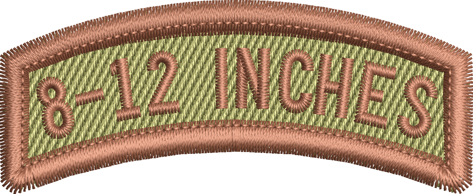 8-12 Inches - Rocker Tab