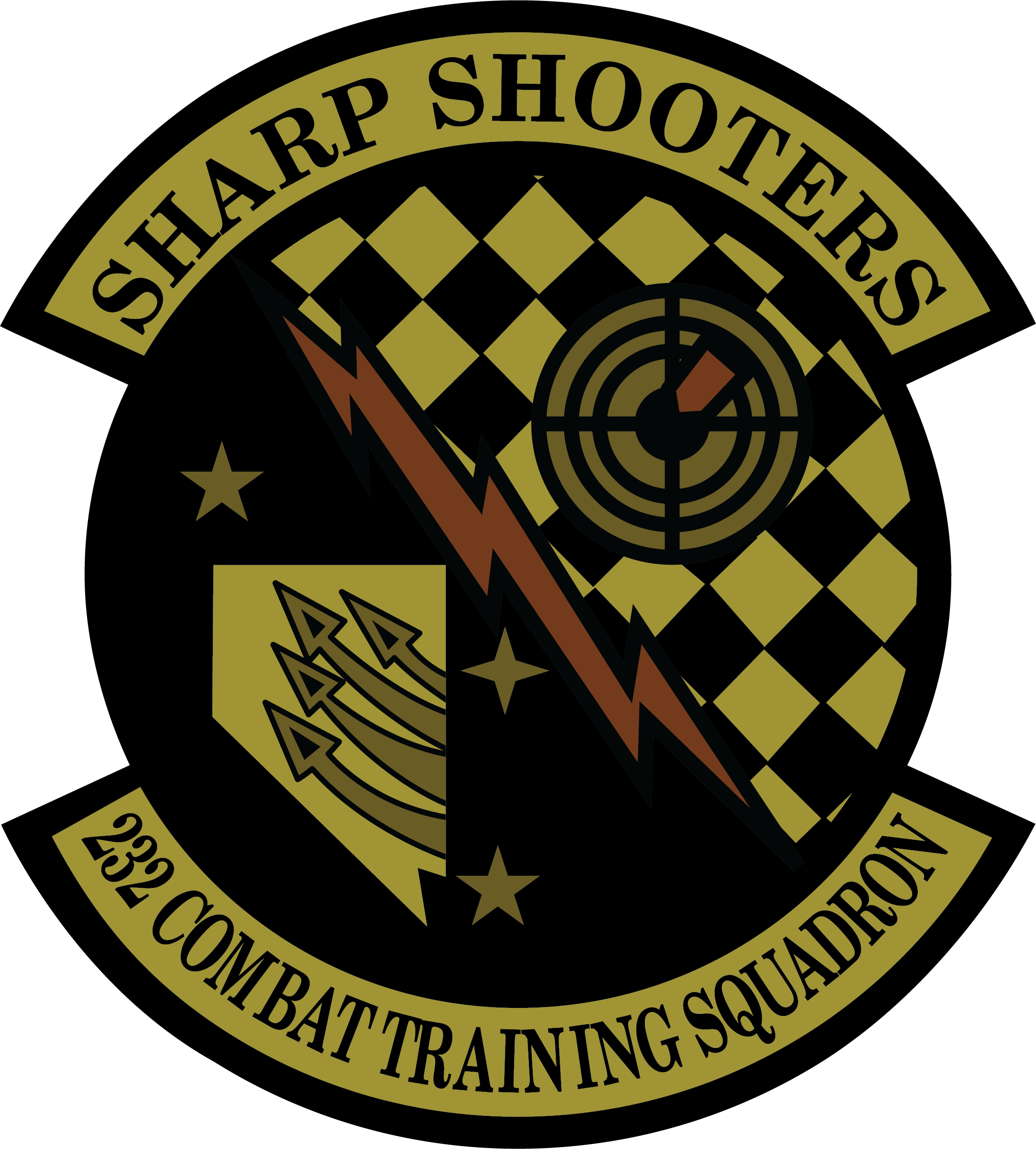 232 Combat Training Squadron - Sharp Shooters OCP ZAP
