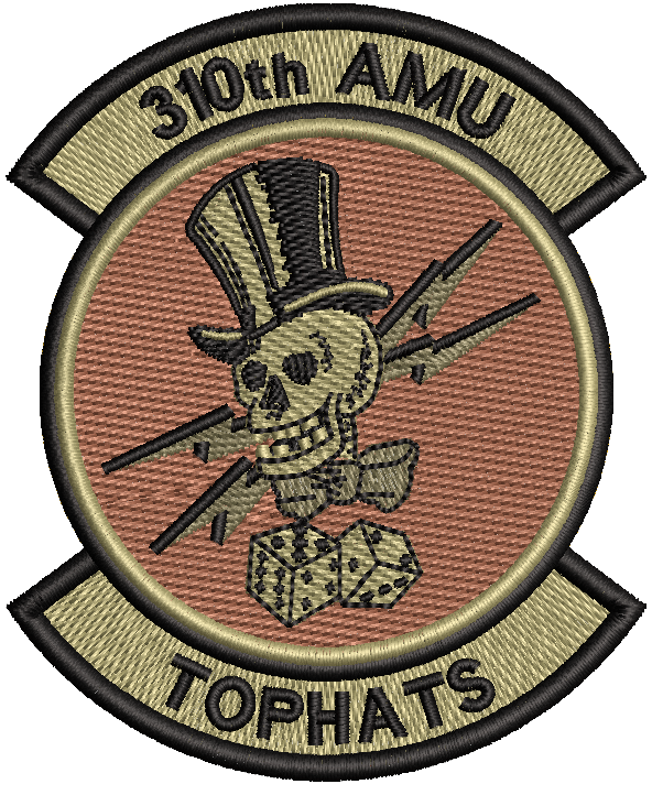 310th AMU TOPHATS Friday Patches