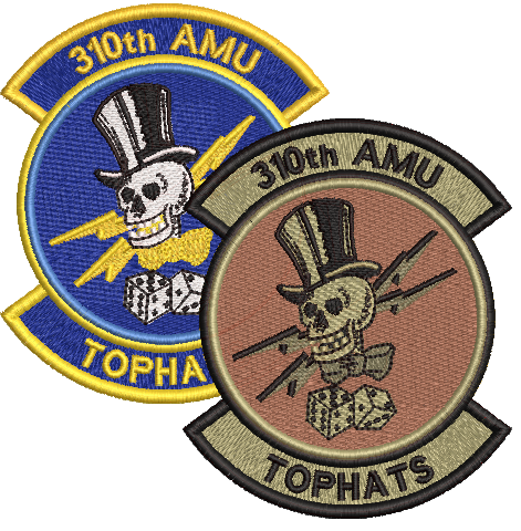 310th AMU TOPHATS Friday Patches