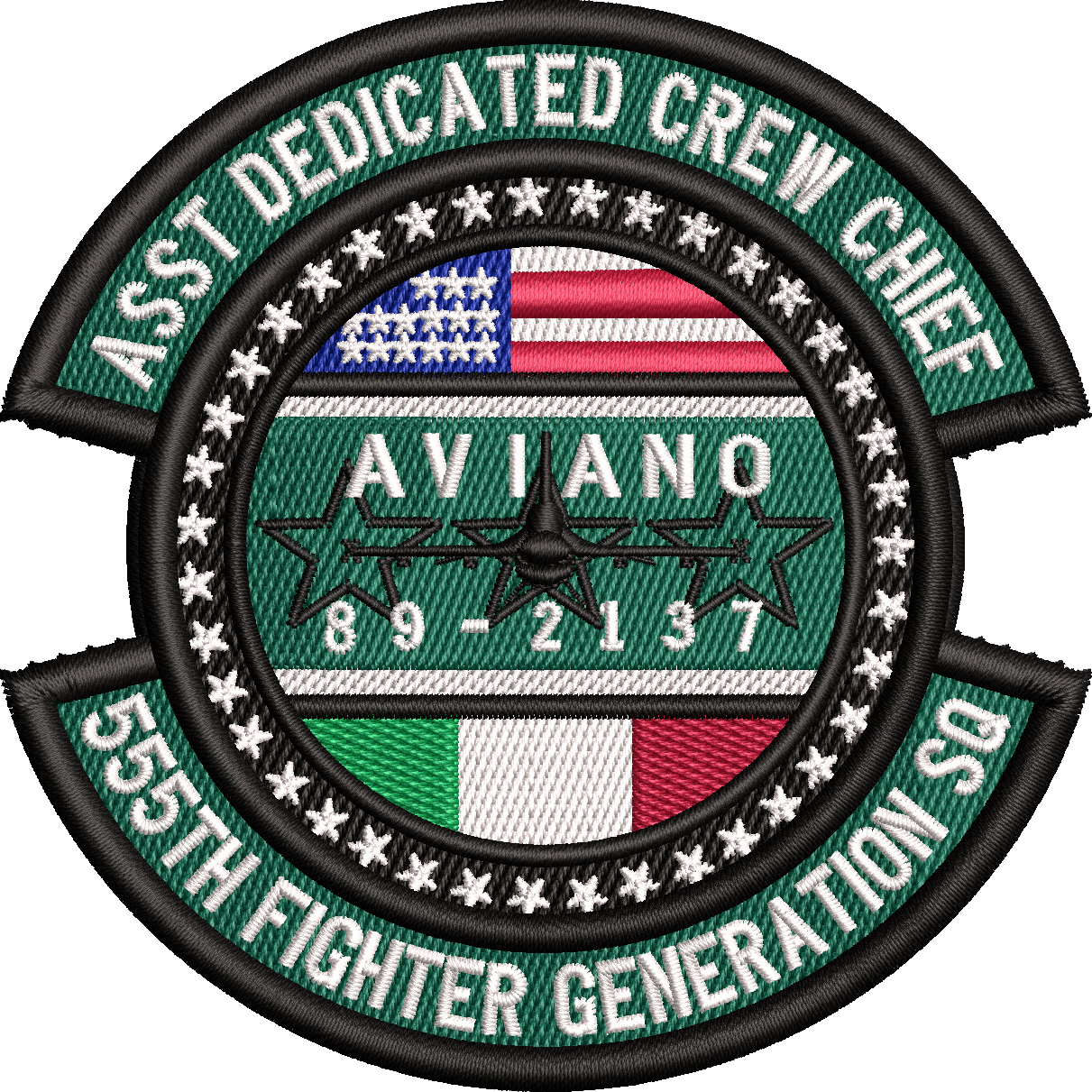 555th Fighter Generations SQ *ASST Dedicated Crew Chief*