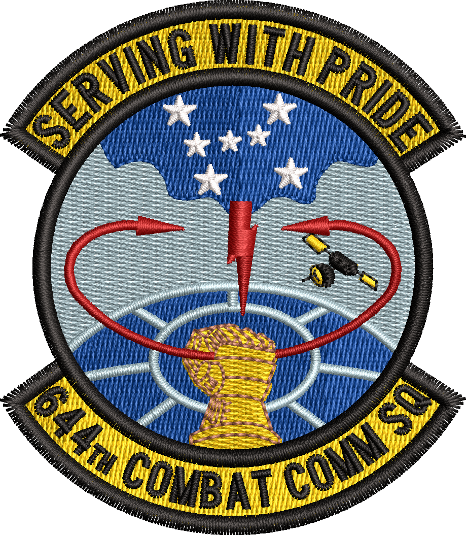 644th Combat Comm Sq- Serving with pride