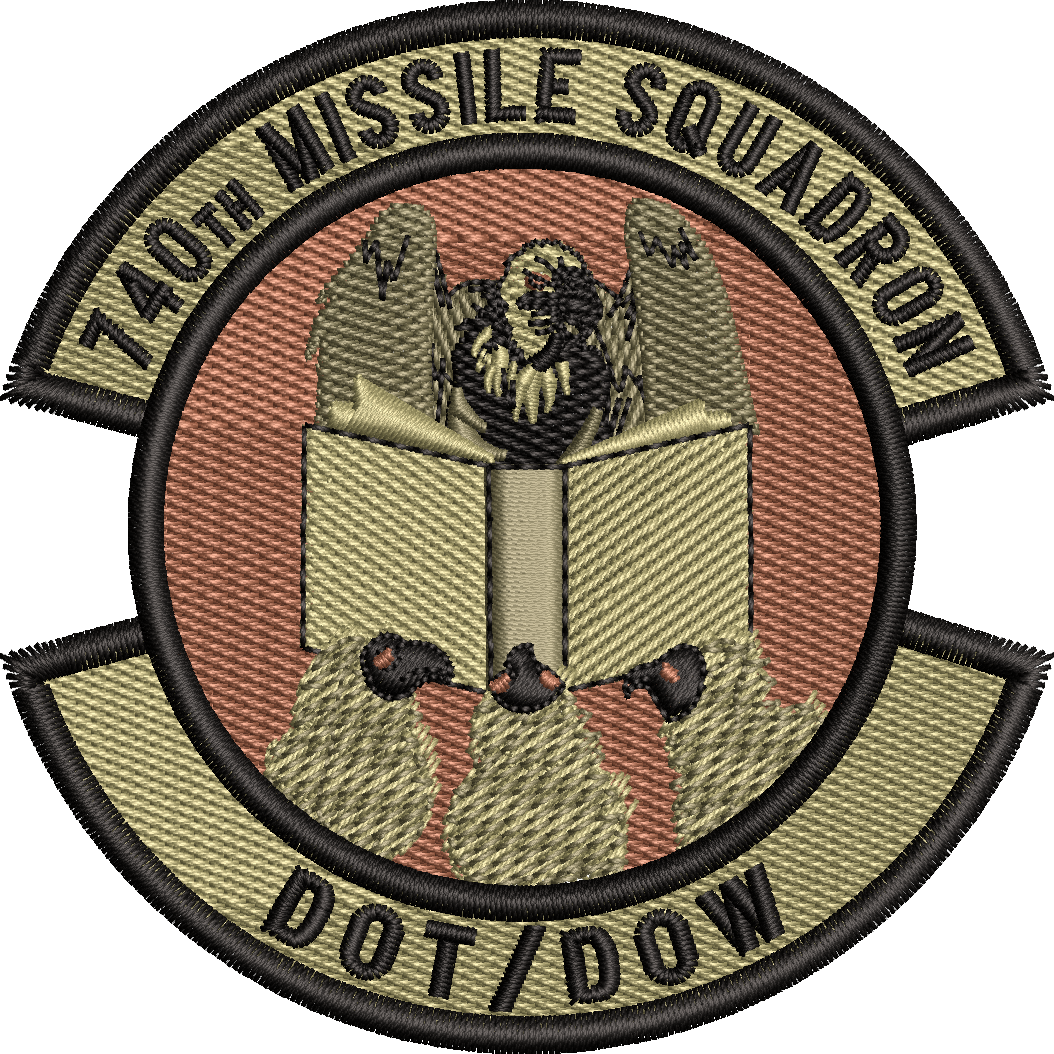 740th Missile Squadron DOT/DOW - OCP