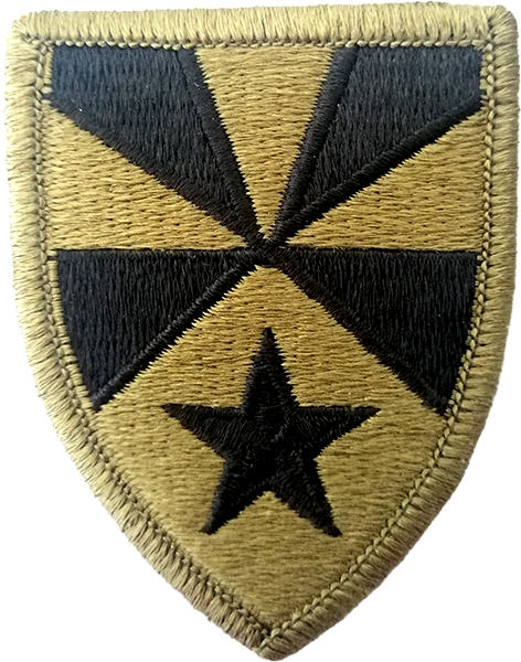 7th Army Support Command OCP Patch with Fastener