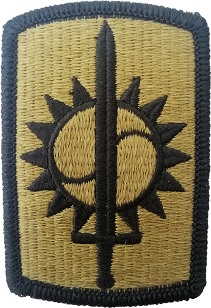 8th Military Police Brigade OCP Patch with Fastener