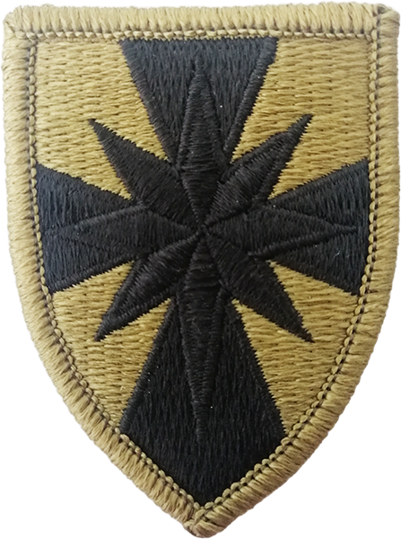 8th Theater Sustainment Command OCP Patch with Fastener