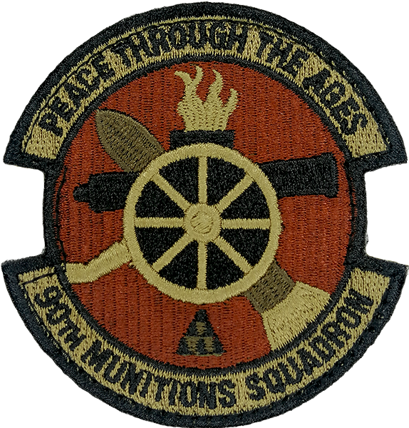 90th Munition Squadron - Peace Through the Ages