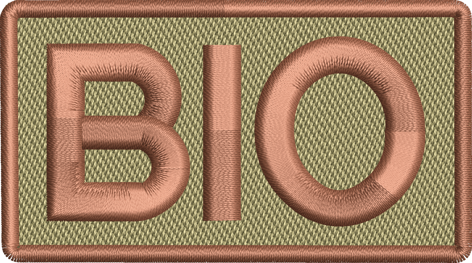 Biological Sign Patch BIO - Duty Identifier Patch