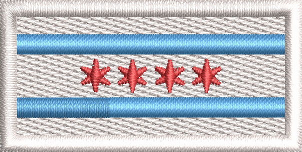 Chicago City Flag - Pen Tab