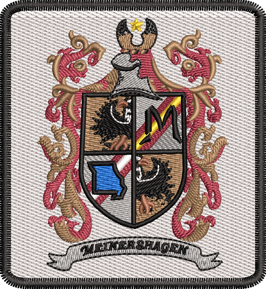 Meinershagen coat of arms Patch