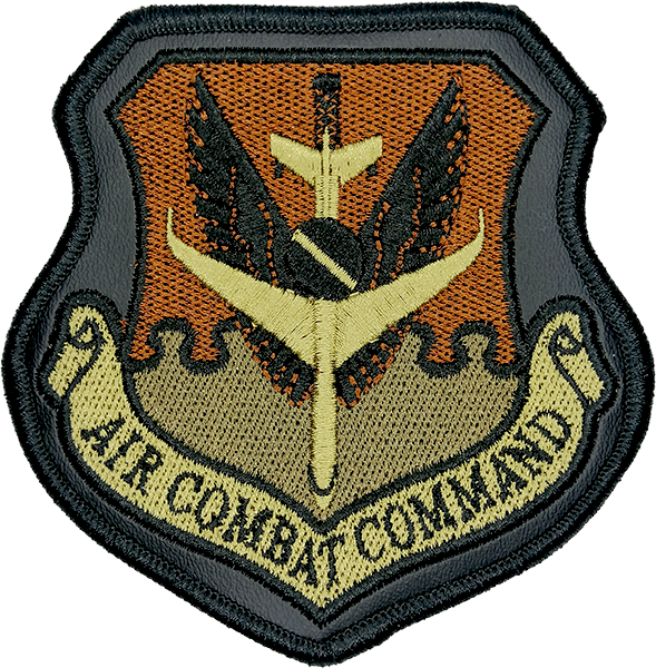 Air Combat Command Acc Awac A2 Patch Leather Jacket Ocp