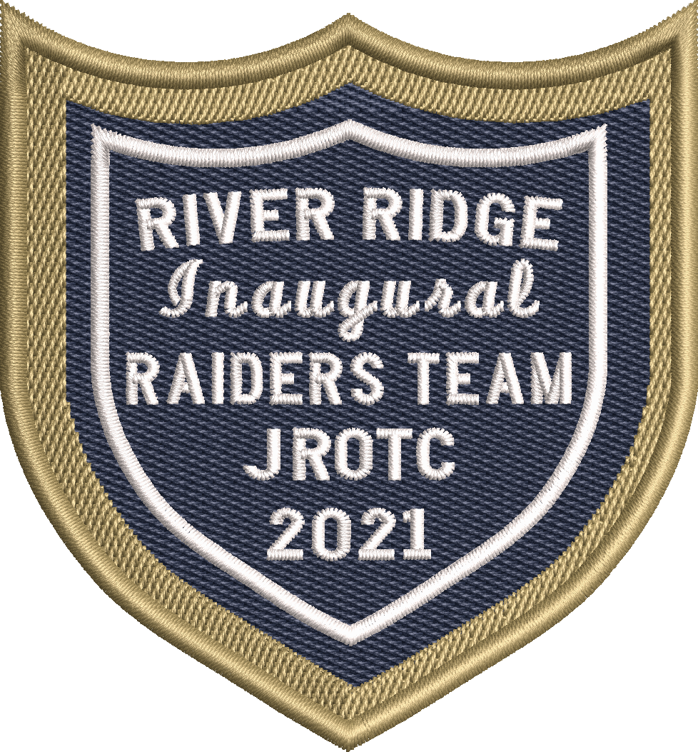 River Ridge Inaugural Raiders Team JROTC 2021