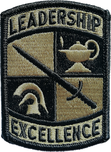 ROTC Cadet Command Leadership Excellence OCP Patch with Fastener