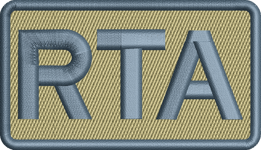 RTA - Duty Identifier Patch in *SPACE BLUE*