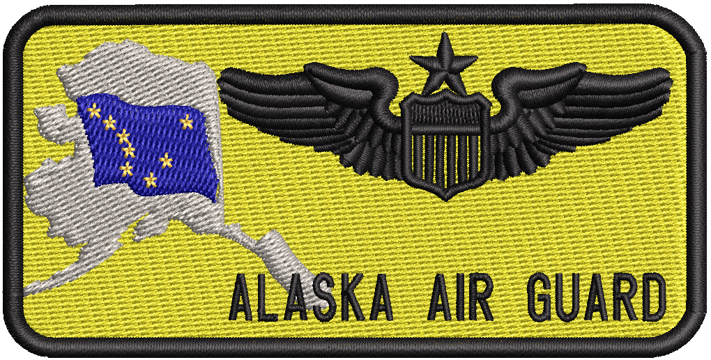 Pilot Name Tag - Alaska Air National Guard - Reaper Patches