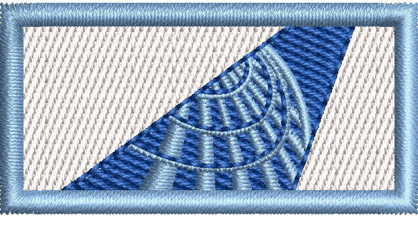 United Airlines Tail Flash - Pen Tab