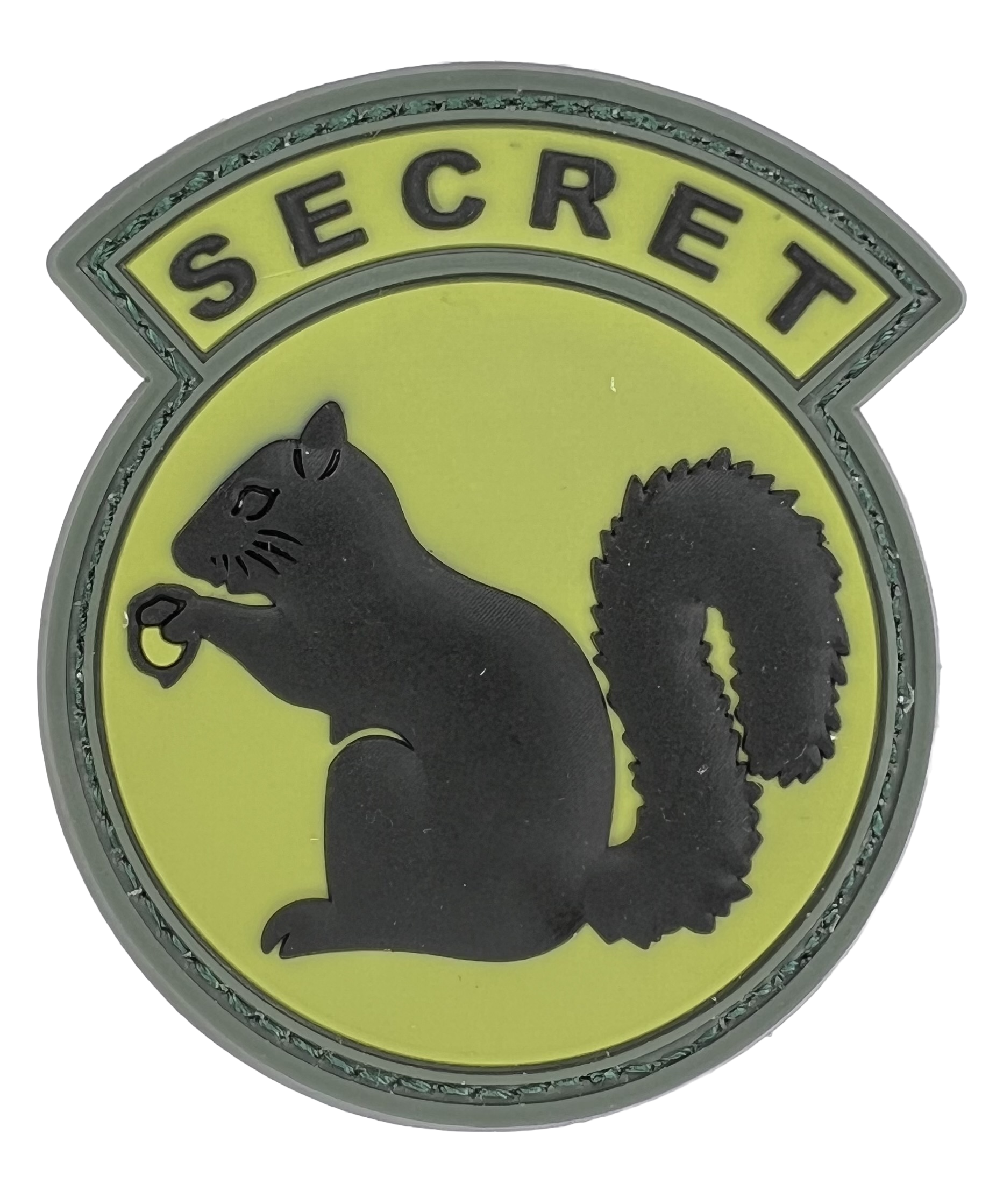 Secret Squirrel - Green - PVC