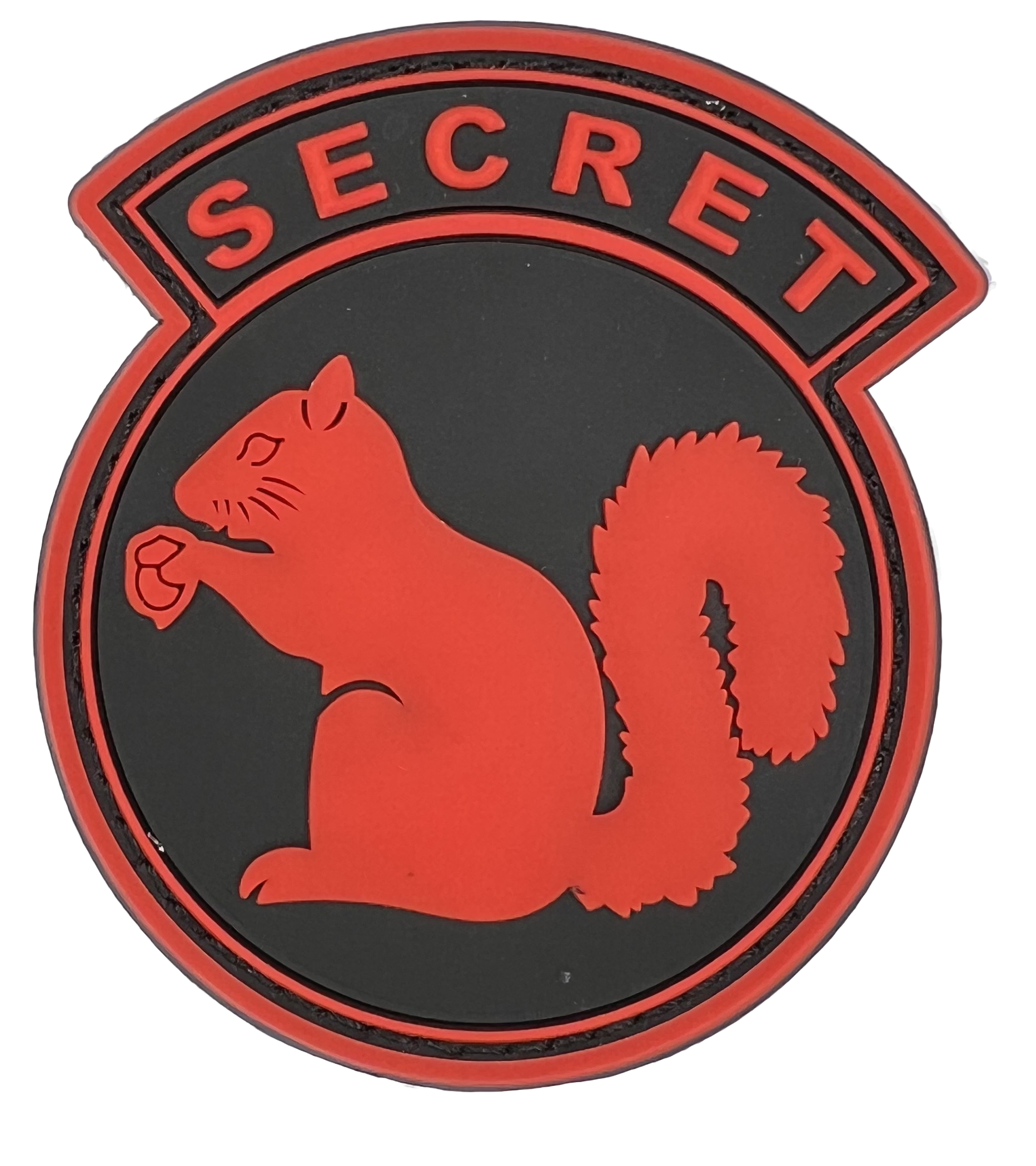 Secret Squirrel - Red - PVC